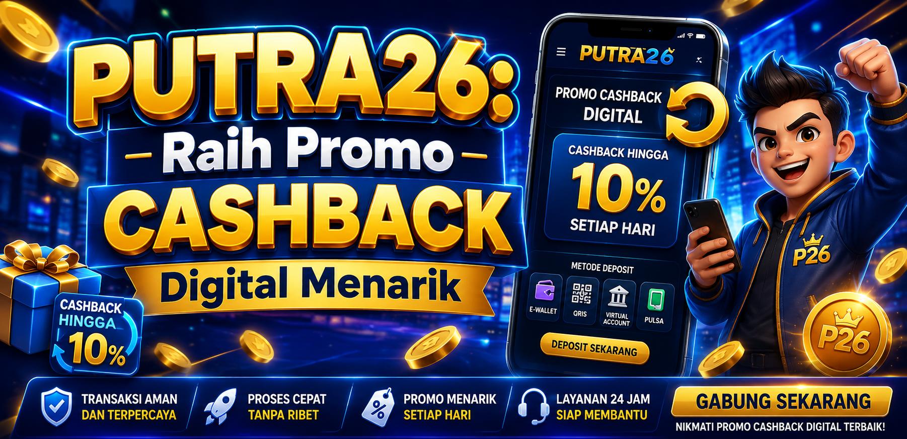 PUTRA26: Raih Promo Cashback Digital Menarik